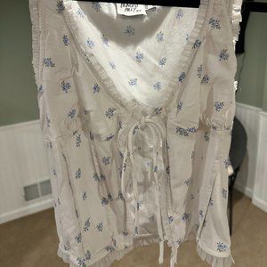 Princess Polly Blueberry Garden Top